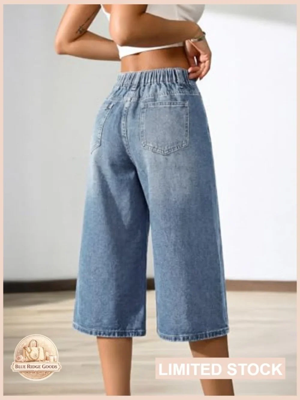 Baggy Y2K High Waisted Bermuda Denim Shorts Casual Summer Jorts